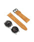Фото #4 товара Unisex Lacandon Wheat Genuine Leather Universal Smart Watch Strap 20mm