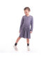 ფოტო #2 პროდუქტის Big Girls Melinda FW24 Twilight Silver