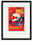 Фото #1 товара Mars 16" x 20" Framed and Matted Art