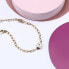 Beautiful Gold Plated Drops Heart Bracelet SCZ1346