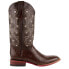 Ferrini Mustang Alligator Square Toe Cowboy Mens Brown Dress Boots 40793-09