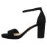 Фото #3 товара Chinese Laundry Teri Ankle Strap Block Heels Womens Black Dress Sandals TERI-00