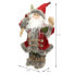 Фото #13 товара Weihnachtsmann Deko-Figur 37cm rot/grau