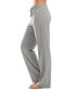 ფოტო #4 პროდუქტის Women's Knit Drawstring-Waist Pajama Pants