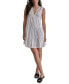 Фото #1 товара Women's Cotton Poplin Sleeveless Tiered Dress