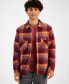Фото #1 товара Men's Jacob Plaid Shirt Jacket, Created for Macy's