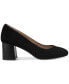 ფოტო #2 პროდუქტის Women's Betsyy Memory Foam Block Heel Pumps, Created for Macy's