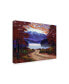 Фото #2 товара David Lloyd Glover Road to Green Lake Canvas Art - 37" x 49"