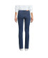 Фото #2 товара Tall Tall Recover Mid Rise Straight Leg Blue Jeans