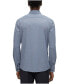 ფოტო #2 პროდუქტის Men's Structured Performance-Stretch Slim-Fit Dress Shirt