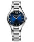 Women's Swiss Noemia Diamond (1/2 ct. t.w.) Stainless Steel Bracelet Watch 32mm