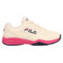 Fila Axilus 2 Energized Tennis Womens Off White Sneakers Athletic Shoes 5TM0187