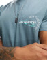 New Look apex industry t-shirt in teal