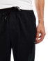 Фото #2 товара Jack & Jones tapered linen trouser with cargo pockets in black