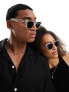 Фото #7 товара Spitfire cut eighty nine rectangle sunglasses in clear with black lens