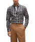 Фото #1 товара Men's Checked Casual-Fit Shirt