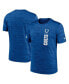 Фото #1 товара Men's Royal Indianapolis Colts 2024 Sideline Velocity Performance T-Shirt