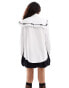 Sister Jane bow collar shirt in ivory