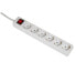 Фото #1 товара Удлинитель Hama Vis-à-vis 6 AC outlet(s) 230 V 3500 W White Plastic 1.4 m