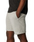 Фото #3 товара Men's Trek Relaxed-Fit Stretch Logo-Print Fleece Shorts