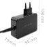 Wall Charger Qoltec 52387 Black 90 W (1 Unit)