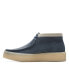 [26171091] MENS CLARKS WALLABEE CUP BOOT - BLUE NUBUCK