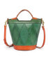 ფოტო #2 პროდუქტის Women's Genuine Leather Primrose Mini Tote Bag