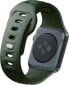 Фото #6 товара 3MK 42/44/45/49 mm Dark Green - 3mk Silicone Watch Strap for Apple