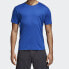Фото #3 товара adidas 运动圆领短袖T恤 男款 蓝色 / Футболка Adidas T featured_tops -