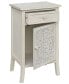 Фото #4 товара Gallerie Decor Antiqued Carved Side Table