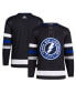 Фото #1 товара Men's Black Tampa Bay Lightning Alternate Authentic Jersey