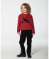 Фото #2 товара Baby Boys Baby Stretch Twill Pants Black