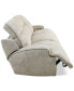 Фото #12 товара Sebaston 3-Pc. Fabric Sofa with 3 Power Motion Recliners, Created for Macy's