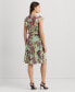 Фото #2 товара Petite Ruffled Floral A-Line Dress