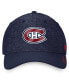 Фото #4 товара Men's Navy Montreal Canadiens Authentic Pro Rink Flex Hat