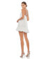 Фото #5 товара Women's Women's Ieena Ruffle V-Neck Criss-Cross Mini Dress