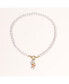 Ichiko Strawberry Pearl Necklace 18" For Women
