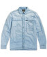 Men's Straight Fit Sun Faded Denim Shirt