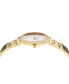 ფოტო #2 პროდუქტის Men's Swiss Gold Ion Plated Stainless Steel Bracelet Watch 42mm