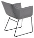 SIT&CHAIRS Armlehnstuhl Beige / Schwarz / Grau - фото #6