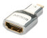 Lindy CROMO HDMI Micro Adapter - Micro HDMI - HDMI - Silver