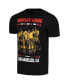 Men's Black Motley Crue Girls Girls Girls Live Poster T-Shirt