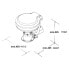 Фото #2 товара Туалетный насос MATROMARINE 2424803 запасная часть