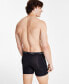 Фото #5 товара Men's 3-Pack Microfiber Stretch Boxer Briefs Underwear