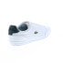 Фото #16 товара Lacoste Chaymon Crafted 07221 Cma Mens White Lifestyle Sneakers Shoes