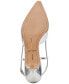 Фото #5 товара Women's Odela Pointed-Toe Slingback Kitten-Heel Pumps