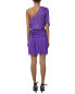 Фото #2 товара Iro Pardee Mini Dress Women's Purple 34