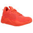 Puma RsX Mono Lace Up Womens Orange Sneakers Casual Shoes 38542801