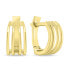 Timeless Gold Plated Hoop Earrings EA795Y