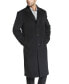 ფოტო #3 პროდუქტის Men Henry Wool Blend Long Walking Coat - Big and Tall